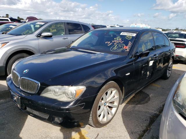 WBAHN83597DT72186 - 2007 BMW 750 BLACK photo 2