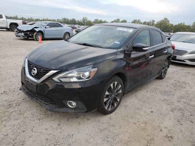 3N1CB7AP9HY380178 - 2017 NISSAN SENTRA SR BLACK photo 2