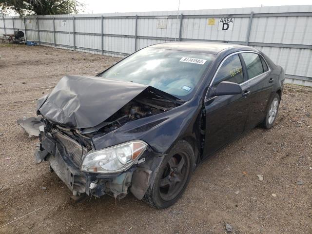 1G1ZB5E19BF321401 - 2011 CHEVROLET MALIBU LS BLACK photo 2