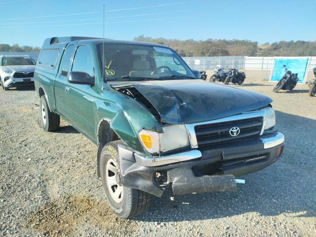 4TASM92NXYZ618732 - 2000 TOYOTA TACOMA XTR GREEN photo 1