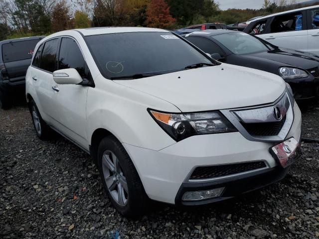 2HNYD2H22CH549783 - 2012 ACURA MDX WHITE photo 1