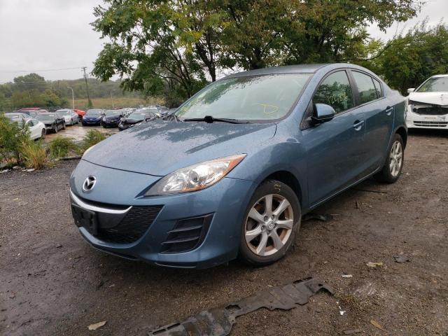 JM1BL1SF3A1136741 - 2010 MAZDA 3 I BLUE photo 2