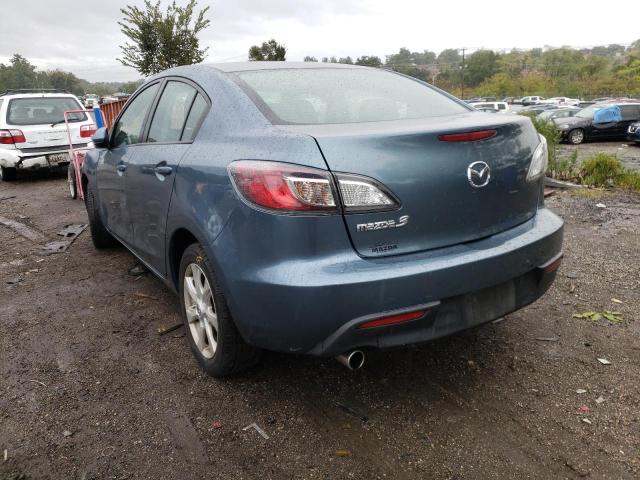 JM1BL1SF3A1136741 - 2010 MAZDA 3 I BLUE photo 3