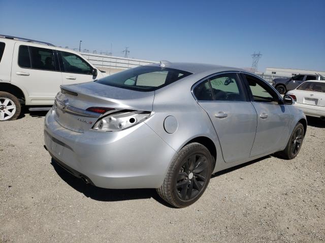 2G4GK5EXXG9172351 - 2016 BUICK REGAL SILVER photo 4