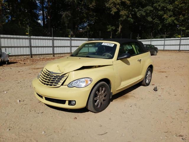 3C3JY55E77T627102 - 2007 CHRYSLER PT CRUISER YELLOW photo 2