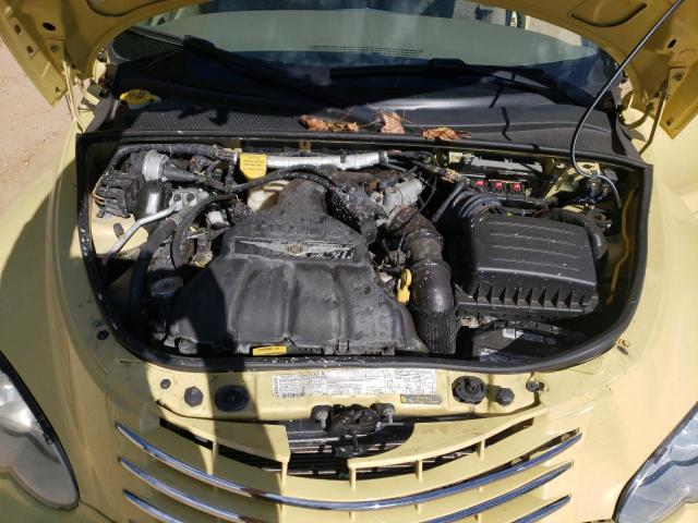 3C3JY55E77T627102 - 2007 CHRYSLER PT CRUISER YELLOW photo 7