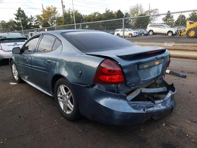 2G2WR554561310641 - 2006 PONTIAC GRAND PRIX ლურჯი ფოტო 3