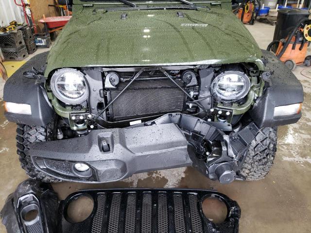 1C4HJXAG3NW209743 - 2022 JEEP WRANGLER S GREEN photo 7