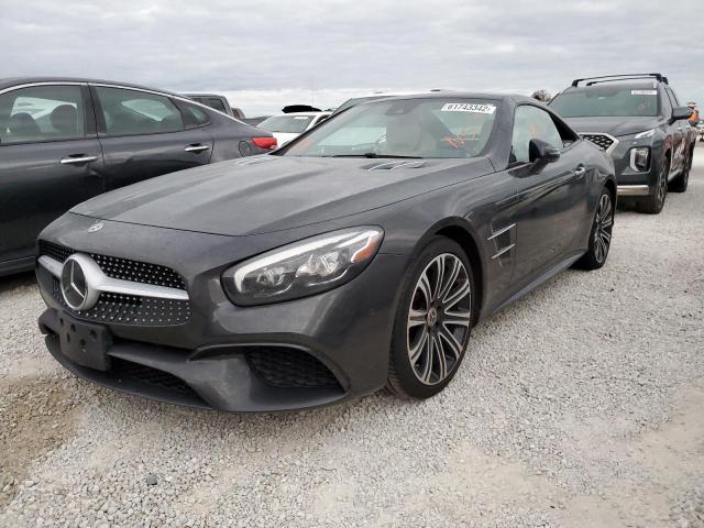 WDDJK6GA7KF058466 - 2019 MERCEDES-BENZ SL 450 BLACK photo 2