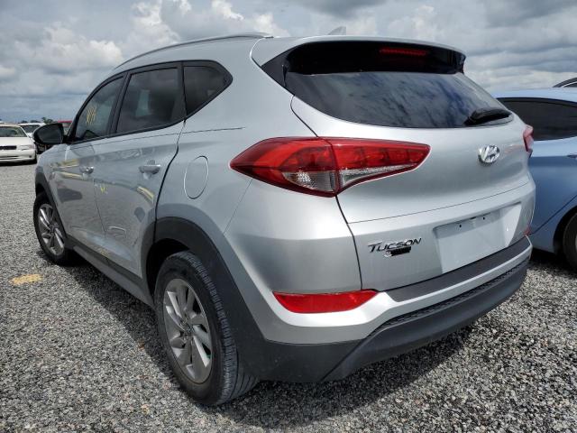 KM8J33A48JU807189 - 2018 HYUNDAI TUCSON SEL SILVER photo 3