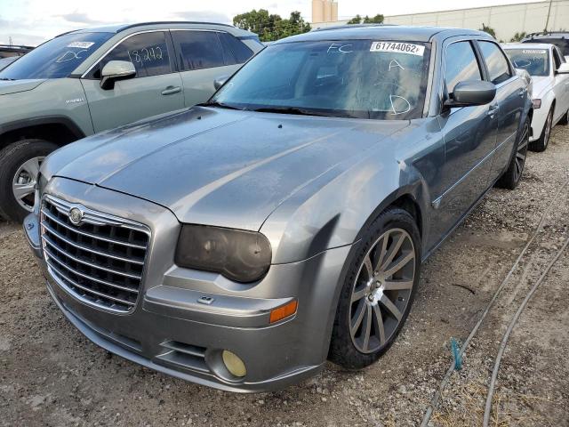 2C3LA73W56H451128 - 2006 CHRYSLER 300C SRT-8 BLUE photo 2