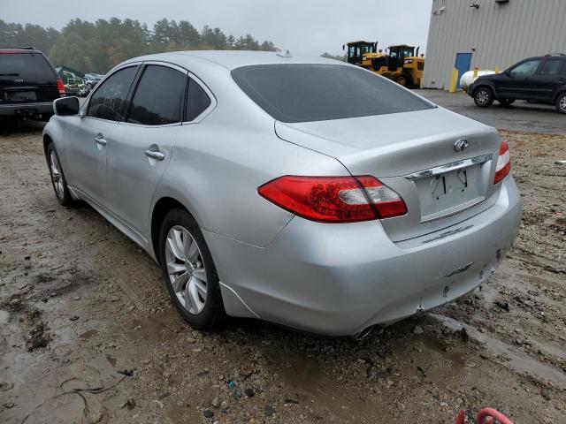 JN1BY1AR7BM371675 - 2011 INFINITI M37 X SILVER photo 3