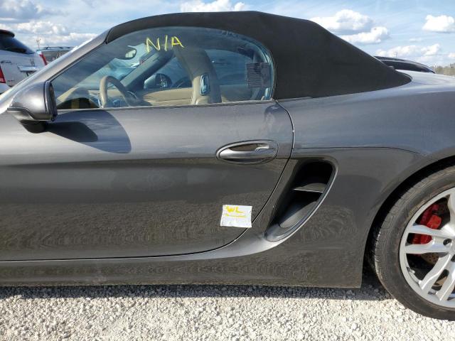 WP0CB2A85EK140273 - 2014 PORSCHE BOXSTER S GRAY photo 9