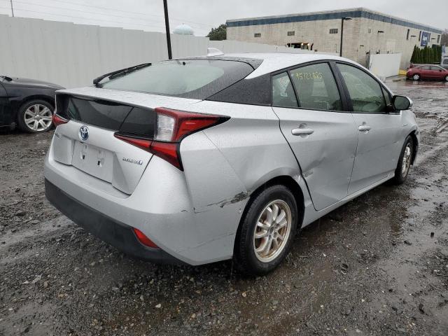 JTDKAMFU3M3141060 - 2021 TOYOTA PRIUS SPEC SILVER photo 4