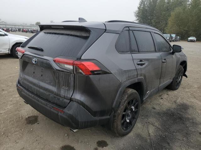 4T3B6RFV8MU007696 - 2021 TOYOTA RAV4 XLE P GRAY photo 4