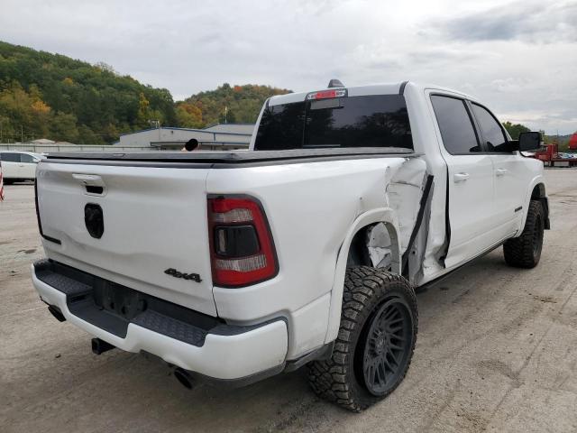 1C6SRFJT4MN516145 - 2021 RAM 1500 LARAM WHITE photo 4