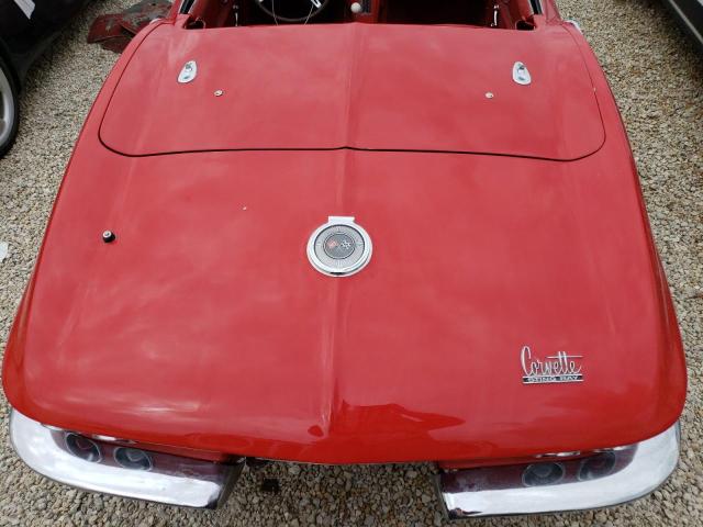 194676S116204 - 1966 CHEVROLET CORVETTE RED photo 6