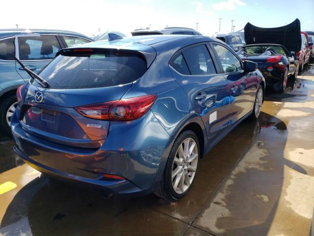 JM1BN1M30H1134078 - 2017 MAZDA 3 GRAND TO BLUE photo 4