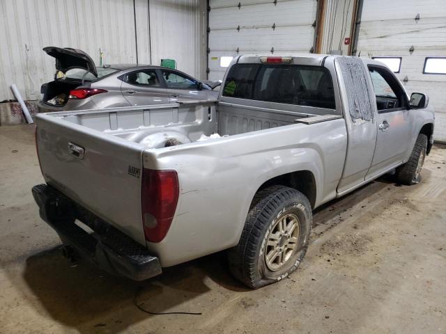 1GCJTCF94C8151982 - 2012 CHEVROLET COLORADO L SILVER photo 4