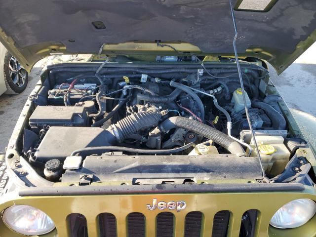 1J4GB59167L148139 - 2007 JEEP WRANGLER S 绿色 照片 7