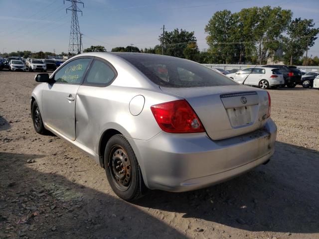 JTKDE177760067482 - 2006 TOYOTA SCION TC Argent photo 3