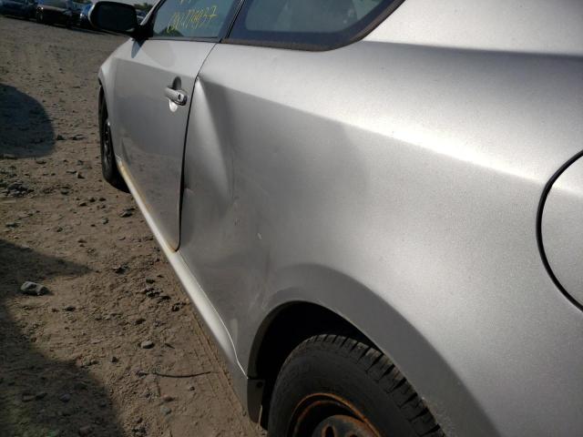 JTKDE177760067482 - 2006 TOYOTA SCION TC Argent photo 9