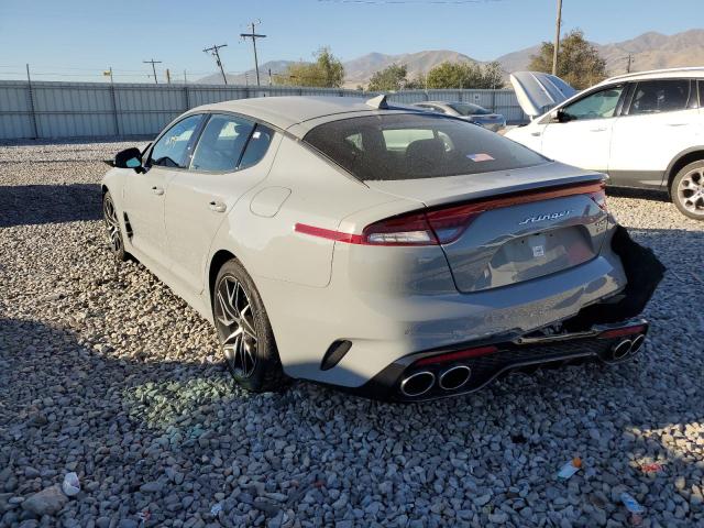 KNAE35LD3N6112379 - 2022 KIA STINGER GT SILVER photo 3