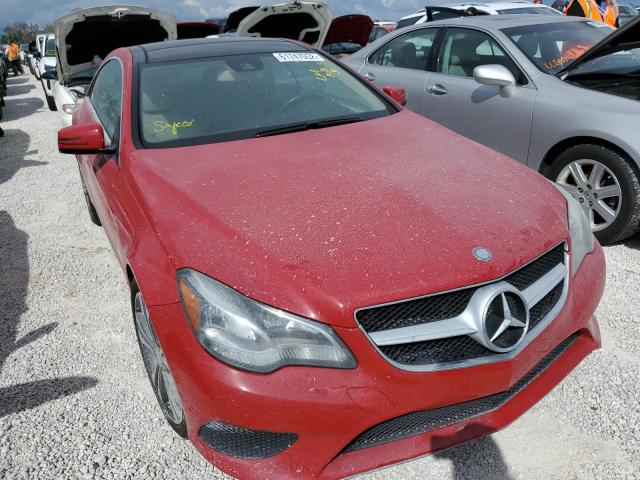 WDDKJ6HB0FF294106 - 2015 MERCEDES-BENZ E 400 4MAT RED photo 1