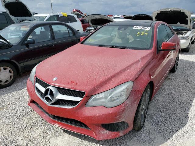 WDDKJ6HB0FF294106 - 2015 MERCEDES-BENZ E 400 4MAT RED photo 2