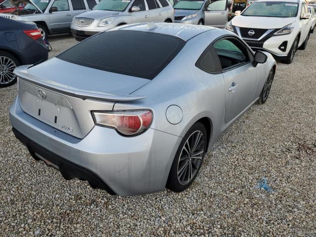 JF1ZNAA15F8709299 - 2015 TOYOTA SCION FR-S SILVER photo 4