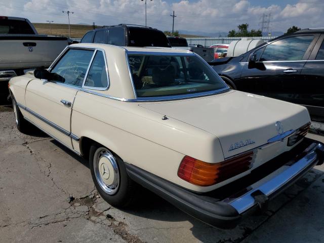 10704412027098 - 1975 MERCEDES-BENZ 450SL YELLOW photo 3