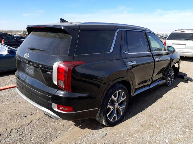 KM8R5DHE7NU430796 - 2022 HYUNDAI PALISADE L BLACK photo 4