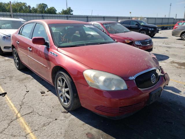 1G4HD57267U158093 - 2007 BUICK LUCERNE RED photo 1