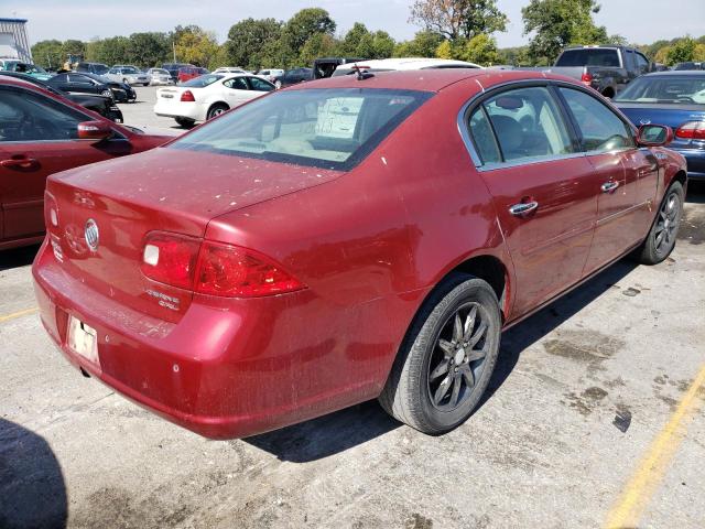 1G4HD57267U158093 - 2007 BUICK LUCERNE RED photo 4