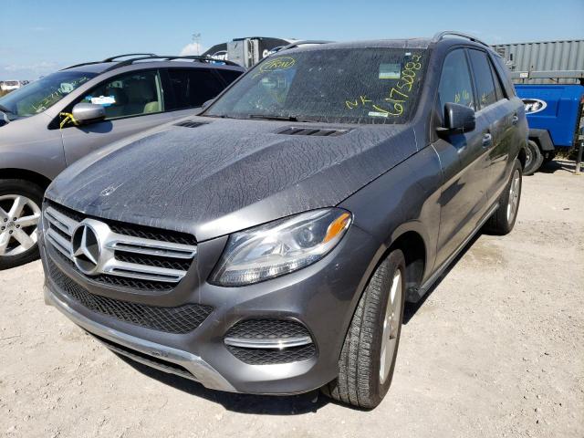 4JGDA5HB5JB109329 - 2018 MERCEDES-BENZ GLE 350 4M BLACK photo 2