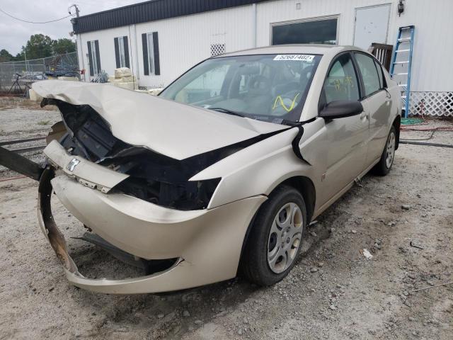 1G8AJ52F94Z193910 - 2004 SATURN ION LEVEL GOLD photo 2