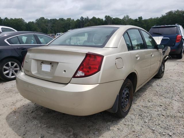 1G8AJ52F94Z193910 - 2004 SATURN ION LEVEL GOLD photo 4
