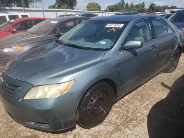 4T1BE46K97U542917 - 2007 TOYOTA CAMRY CE GREEN photo 2