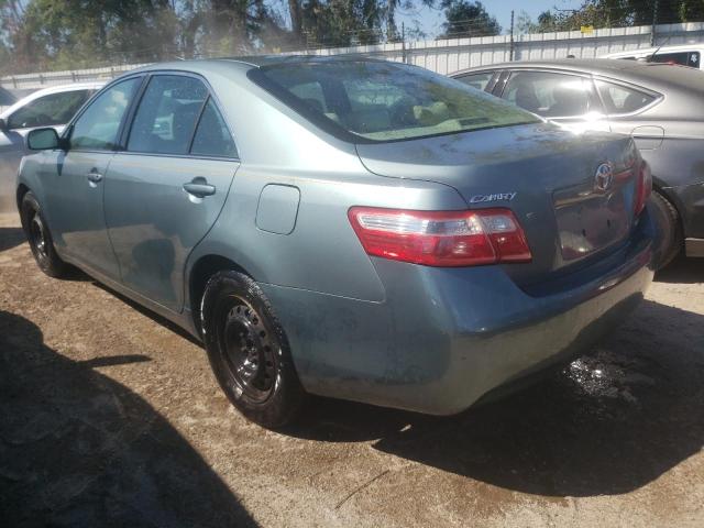 4T1BE46K97U542917 - 2007 TOYOTA CAMRY CE GREEN photo 3