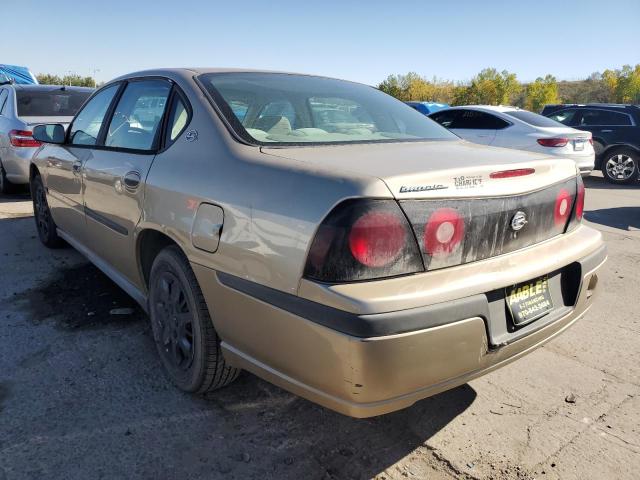 2G1WF52EX49405494 - 2004 CHEVROLET IMPALA TAN photo 3