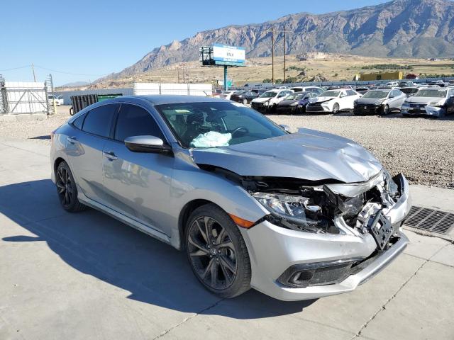 2HGFC2F84KH503430 - 2019 HONDA CIVIC SPOR SILVER photo 1