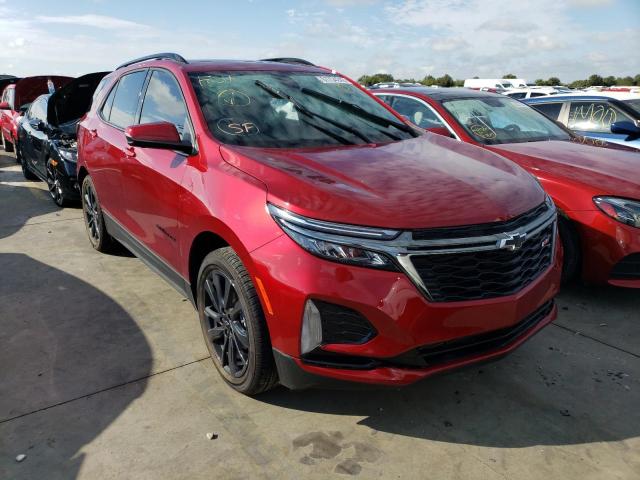 3GNAXMEV1NS115127 - 2022 CHEVROLET EQUINOX RS RED photo 1