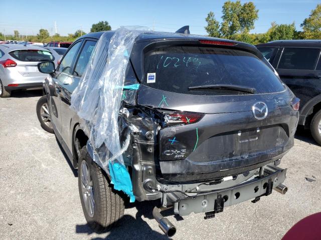 JM3KFBCM6N0572433 - 2022 MAZDA CX-5 PREFE GRAY photo 3