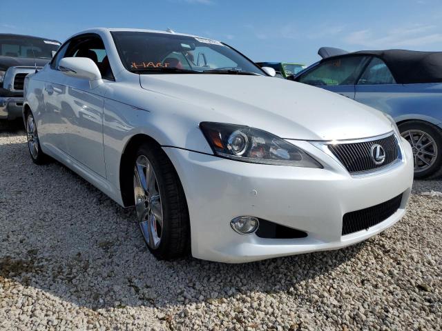 JTHFF2C28D2528721 - 2013 LEXUS IS 250 WHITE photo 1