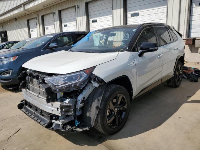 4T3E6RFV2MU059368 - 2021 TOYOTA RAV4 XSE WHITE photo 2