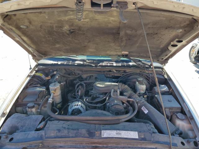 1GCDT19W618230778 - 2001 CHEVROLET S TRUCK S1 TAN photo 7