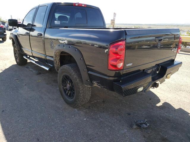3D7KS28A98G148205 - 2008 DODGE RAM 2500 S BLACK photo 3