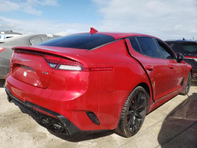 KNAE55LCXP6123707 - 2023 KIA STINGER GT RED photo 4