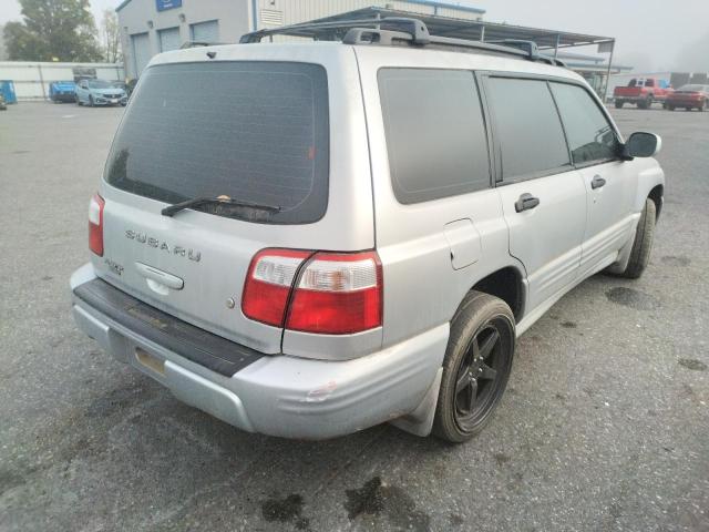 JF1SF65612H723681 - 2002 SUBARU FORESTER S ვერცხლისფერი ფოტო 4