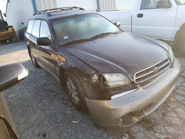 4S3BH665827620127 - 2002 SUBARU LEGACY OUT TWO TONE photo 1